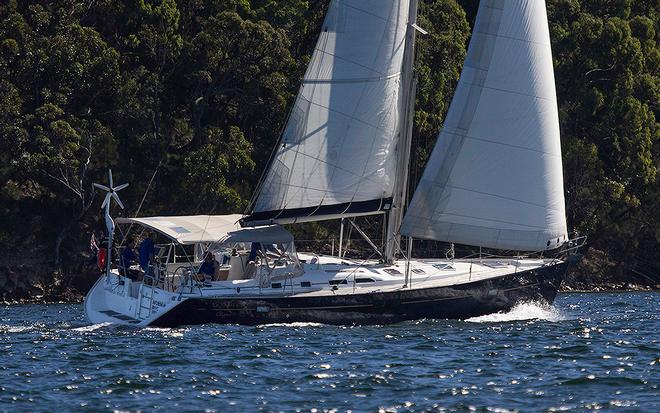 All set to take you wherever you want to go with this decked out longhaul monohull cruiser. ©  John Curnow