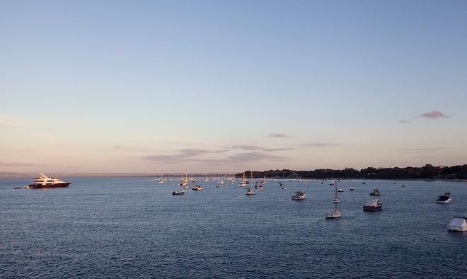 Moorings, moorings, moorings and what a view, too! ©  John Curnow