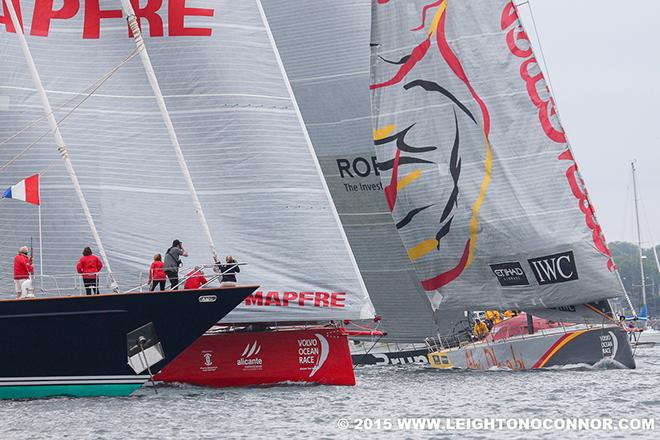 Volvo Ocean Race - In-port Race - Newport ©  Leighton O'Connor