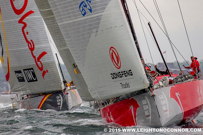 Volvo Ocean Race - In-port Race - Newport ©  Leighton O'Connor