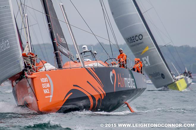 Volvo Ocean Race - In-port Race - Newport ©  Leighton O'Connor