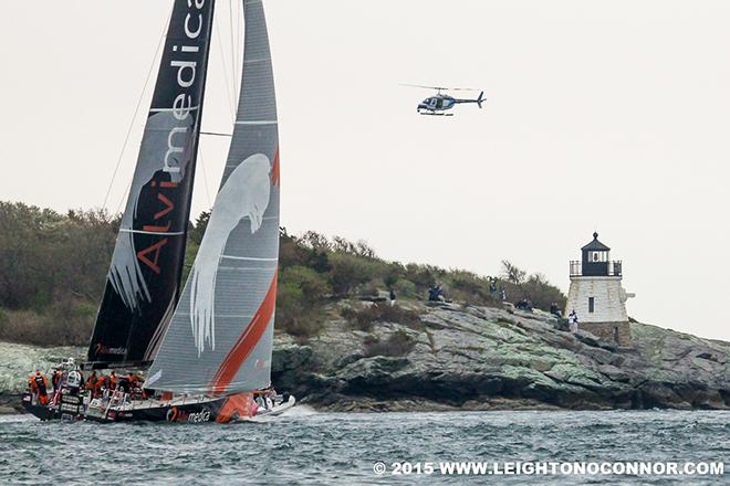 Volvo Ocean Race - In-port Race - Newport ©  Leighton O'Connor