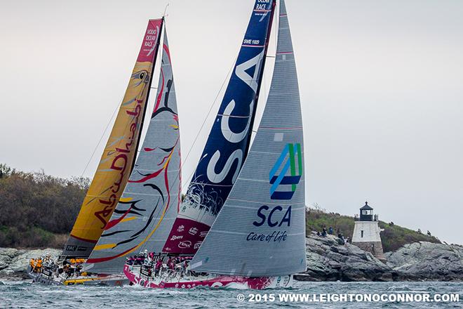 Volvo Ocean Race - In-port Race - Newport ©  Leighton O'Connor