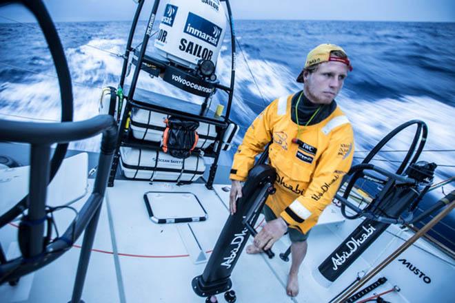 Leg 6 Newport onboard Abu Dhabi Ocean Racing. Day 14. Luke 