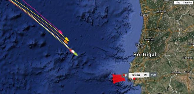 Position report at: 26 May 18:44 UTC - Leg 7 to Lisbon - Volvo Ocean Race © Volvo Ocean Race http://www.volvooceanrace.com