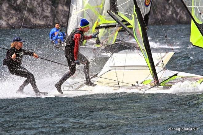 Day one - 2015 Garda Trentino Olympic Week © elenagiolai FVR