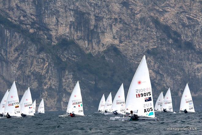 Laser Fleet - 2015 Garda Trentino Olympic Week ©  Elena Giolai/Fraglia Vela Riva