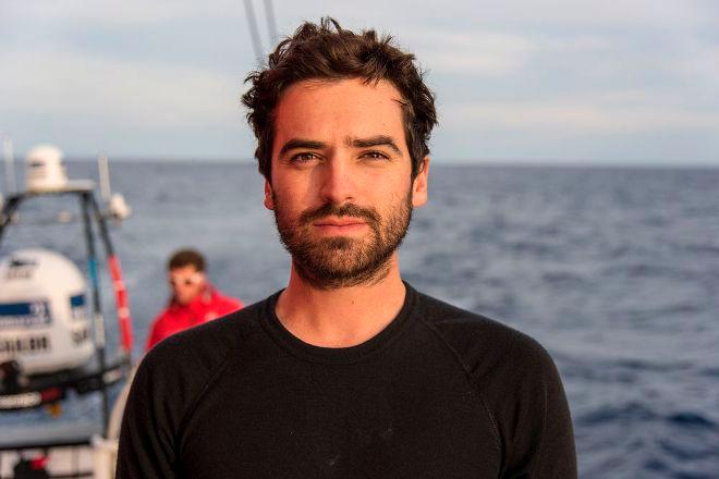 Black turns photographer and snaps a great shot of our OBR, Sam Greenfield after 17 days at sea - Leg six, Day 17 – Volvo Ocean Race © Sam Greenfield/Dongfeng Race Team/Volvo Ocean Race