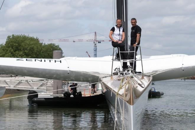 Maxi-trimaran Spindrift 2 - Jules Verne Trophy 2015 ©  Eloi Stichelbaut/Spindrift Racing http://www.spindrift-racing.com/