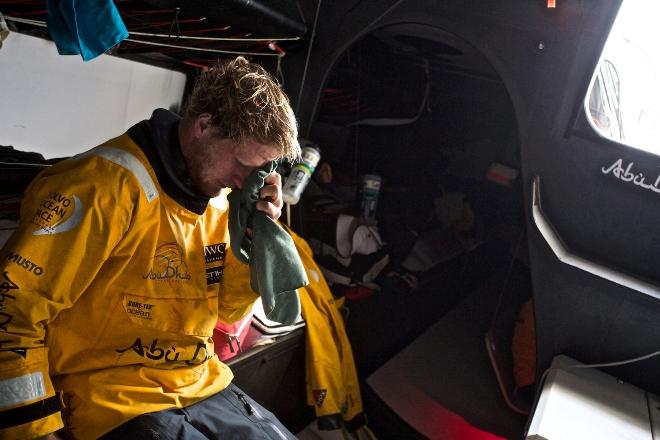 Onboard Abu Dhabi Ocean Racing - Volvo Ocean Race 2014-15  © Matt Knighton/Abu Dhabi Ocean Racing