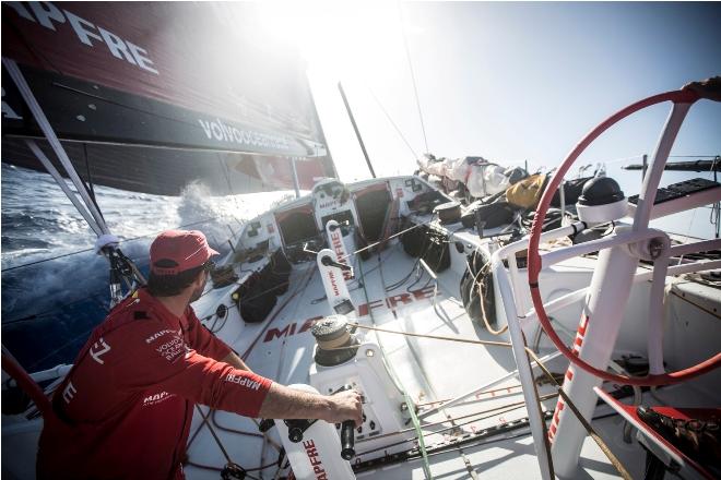 Onboard MAPFRE - Volvo Ocean Race 2015 © Francisco Vignale/Mapfre/Volvo Ocean Race