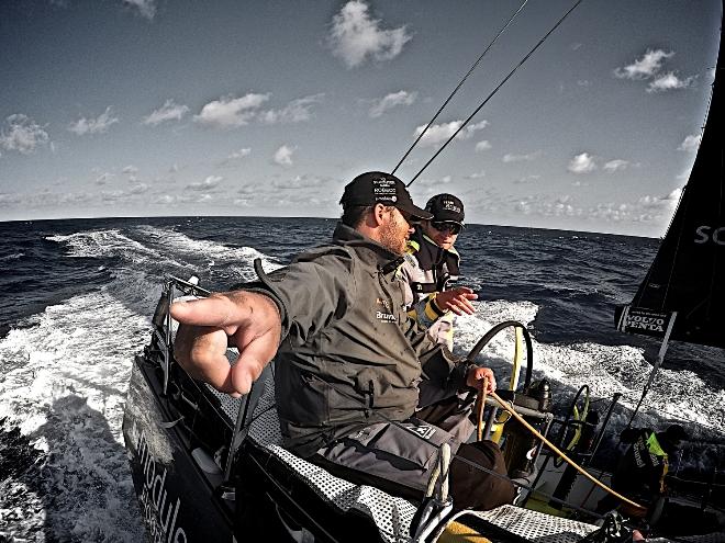 Onboard Team Brunel - Volvo Ocean Race 2015 © Stefan Coppers/Team Brunel