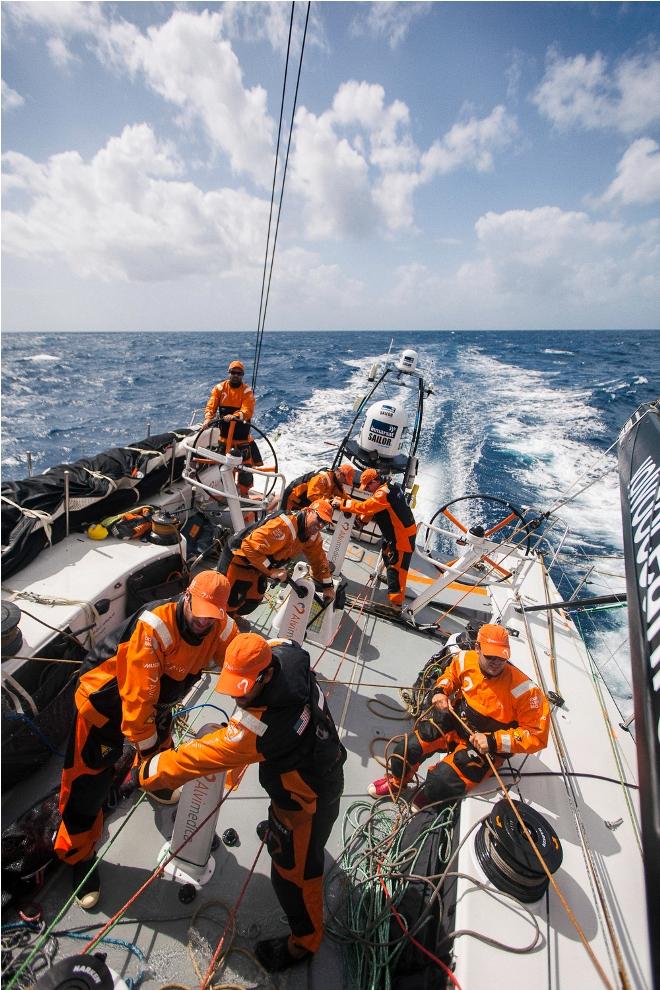 Onboard Team Alvimedica - Volvo Ocean Race 2015 ©  Amory Ross / Team Alvimedica