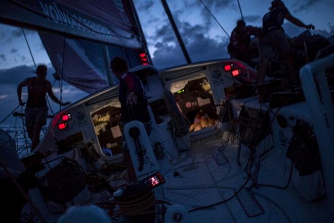 Team SCA - Volvo Ocean Race 2015 © Corinna Halloran / Team SCA