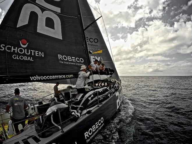 Onboard Team Brunel - Volvo Ocean Race 2015 © Stefan Coppers/Team Brunel