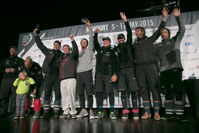 Fleet arrival at Newport - Volvo Ocean Race 2015 © Billie Weiss / Volvo Ocean Race