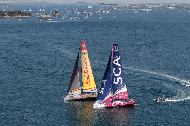 Leg seven start - Volvo Ocean Race 2014-15  ©  Ainhoa Sanchez/Volvo Ocean Race