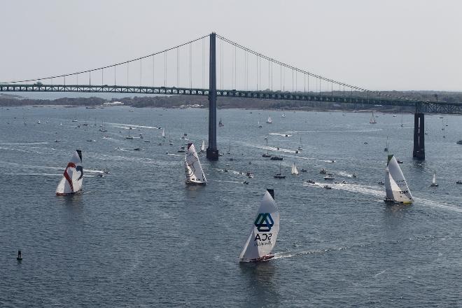 Leg seven start - Volvo Ocean Race 2014-15  ©  Ainhoa Sanchez/Volvo Ocean Race