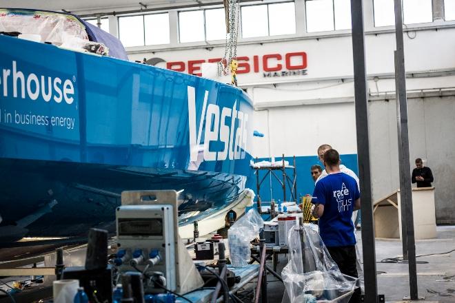 Team Vestas Wind - Volvo Ocean Race 2015 © Brian Carlin / Team Vestas Wind/Volvo Ocean Race