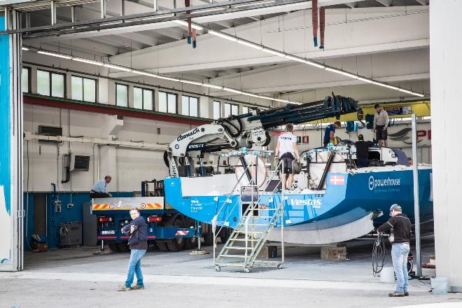 Team Vestas Wind - Volvo Ocean Race 2015 © Brian Carlin / Team Vestas Wind/Volvo Ocean Race