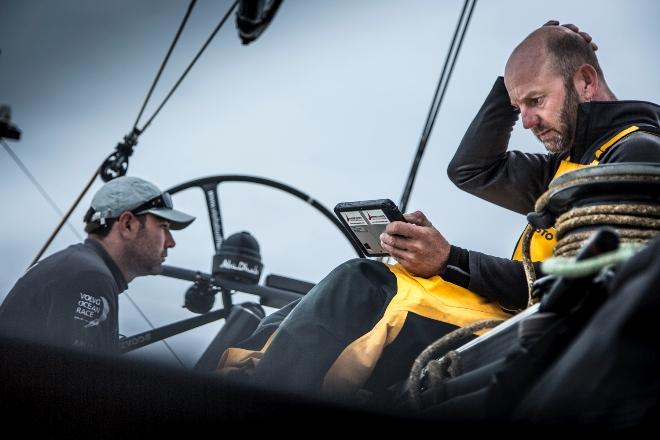 Onboard Abu Dhabi Ocean Racing - Volvo Ocean Race 2014-15  &copy; Matt Knighton/Abu Dhabi Ocean Racing