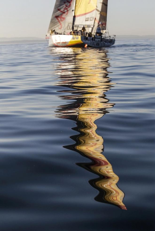 Leg 7 arrivals in Lisbon - Volvo Ocean Race 2014-15  ©  Ian Roman / Abu Dhabi Ocean Racing