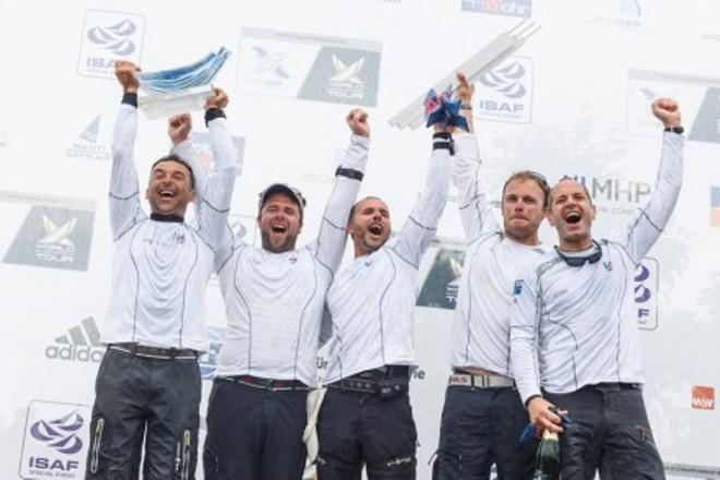 Tomislav Basic (CRO) TB Race Team wins Match Race Germany - 2015 World Match Racing Tour &copy; Martinez Studio / MRG