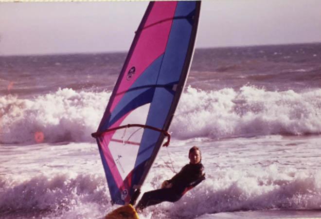 Ian Boyd 1986 Waddell Super Session  © American Windsurfing Tour http://americanwindsurfingtour.com/