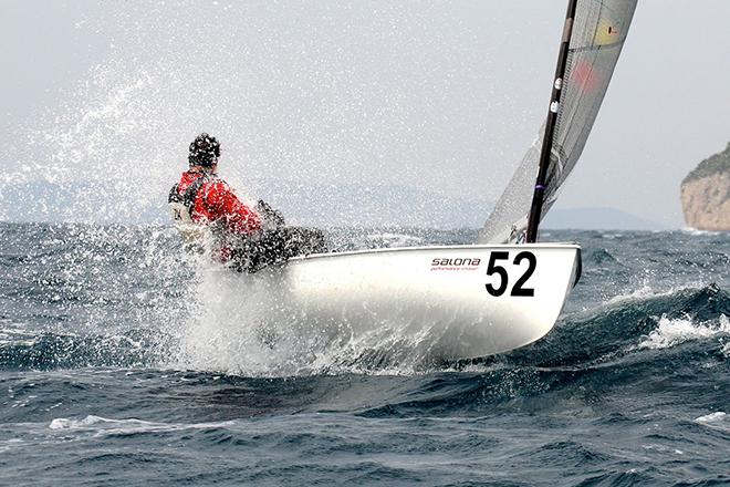 Sarunas Felenderis - 2015 Finn Europeans in Split ©  Robert Deaves