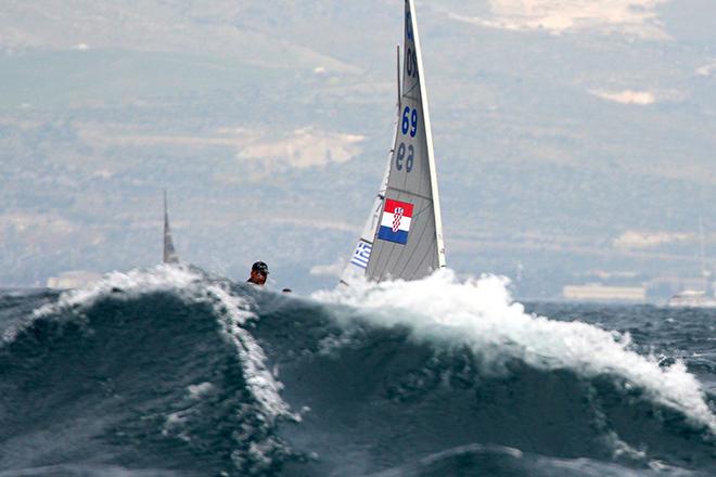Milan Vujasinovic - 2015 Finn Europeans in Split ©  Robert Deaves