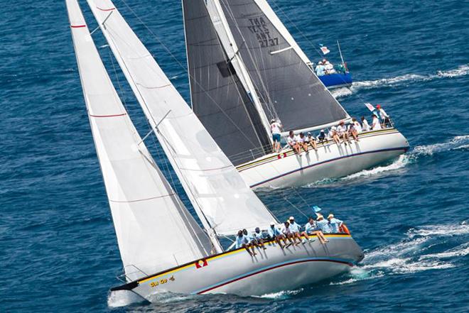 Antiguan yachts: Jonty Layfield's Antiguan CS40, Sleeper/ U Go and Sir Hugh Bailey's O-Go in CSA 8 © Paul Wyeth / www.pwpictures.com http://www.pwpictures.com