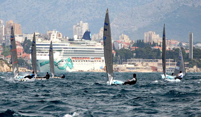 2015 Finn Europeans in Split ©  Robert Deaves
