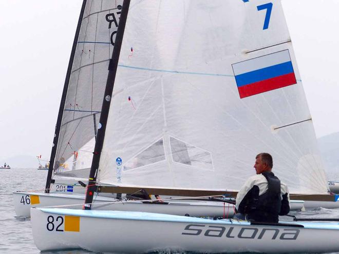 2015 Finn World Masters  ©  Claire ADB