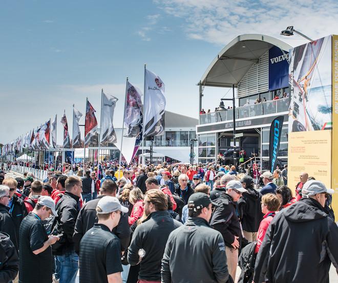 More than 130,000 people visited Volvo Ocean Race Village Newport ©  Marc Bow / Volvo Ocean Race