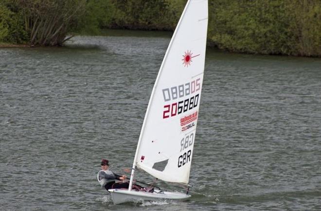 Craig Williamson, winner of the Laser Midlands GP at Swarkstone - Laser Midland Grand Prix © Swarkstone Sailing Club