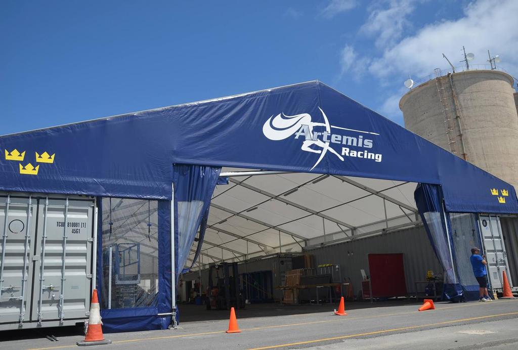Bermuda Base - Artemis Racing - Bermuda May 13, 2015 © Artemis Racing