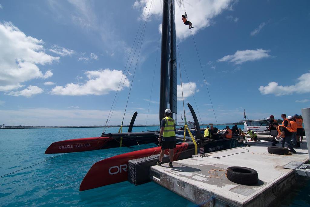  - America’s Cup - Oracle Team USA launch AC45S in Bermuda © Oracle Team USA media