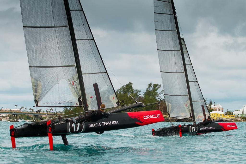 Phantoms  - Oracle Team USA - Bermuda - April 2015 © ACEA / Javier Salinas