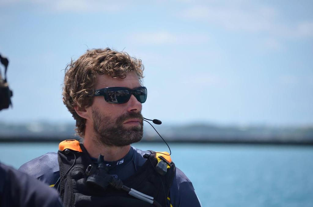 Iain Percy (GBR) - Artemis Racing - Bermuda May 13, 2015 © Artemis Racing