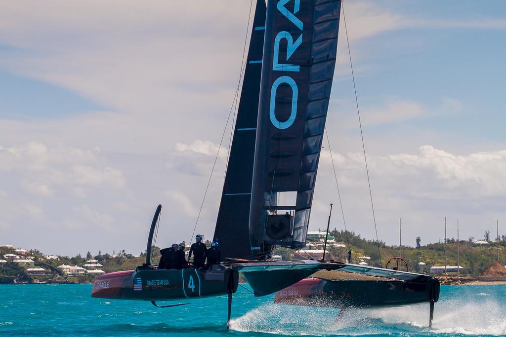  - Oracle Team USA - AC45S sailing in Bermuda © Oracle Team USA media