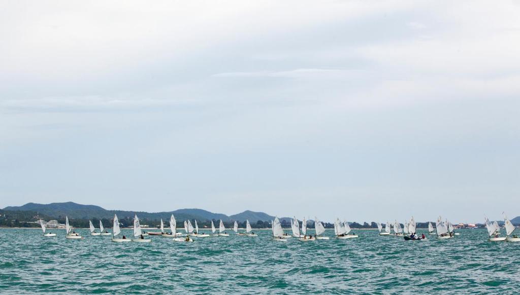 Oppies at Top of the Gulf 2015 - Thai National Optimist Champs © Guy Nowell/Top of the Gulf