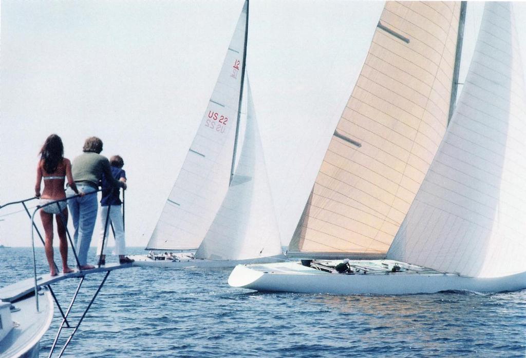 Intrepid and Courageous 1974 Observation (Defender) Trials - 12 Metres - America’s Cup © Paul Darling Photography Maritime Productions www.sail-world.com/nz