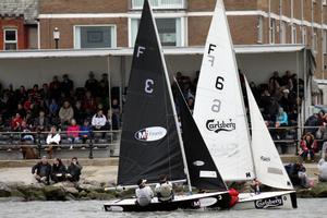 Marine Lake grand stand full for the Finals - 2015 Wilson Trophy photo copyright ACM Jenkins / Wilson Trophy taken at  and featuring the  class