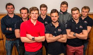 The eight British sailors competing in the 2015 Solitaire du Figaro - Eric Bompard Cachemire. - Solo Concarneau Trophée Guy Cotten photo copyright Artemis Offshore Academy taken at  and featuring the  class