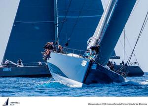 Racing day 3 - 2015 Menorca Maxi Regatta photo copyright Jesús Renedo / Menorca Maxi taken at  and featuring the  class