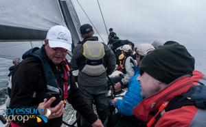 San Francisco to Monterey aboard Frank Slootman's RP 63' Invisible Hand - 2015 Spinnaker Cup photo copyright Pressure Drop . US taken at  and featuring the  class