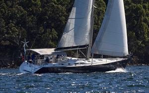 All set to take you wherever you want to go with this decked out longhaul monohull cruiser. photo copyright  John Curnow taken at  and featuring the  class