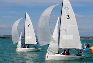 Weymouth & Portland Sailing Academy - BUCS-BUSA Match Racing Finals 2015 photo copyright Richard Kingsnorth taken at  and featuring the  class