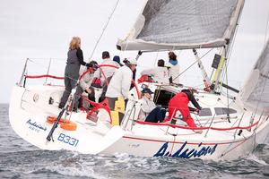 Audacious winner of IRC PHS AMS skippered by Tracey Baldwin - Brighton Ladies Skippers Series photo copyright  Steb Fisher taken at  and featuring the  class