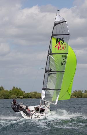 Bill Kenyon and Andy Dawson - Notts County SC RS 400 Open photo copyright Heather Chipperfield taken at  and featuring the  class